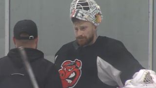 Brossoit Shoots . ..  And Scores (news)